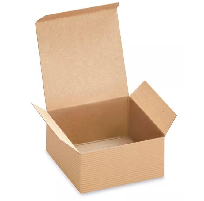Natural Kraft Gift Boxes 10-Pack (4