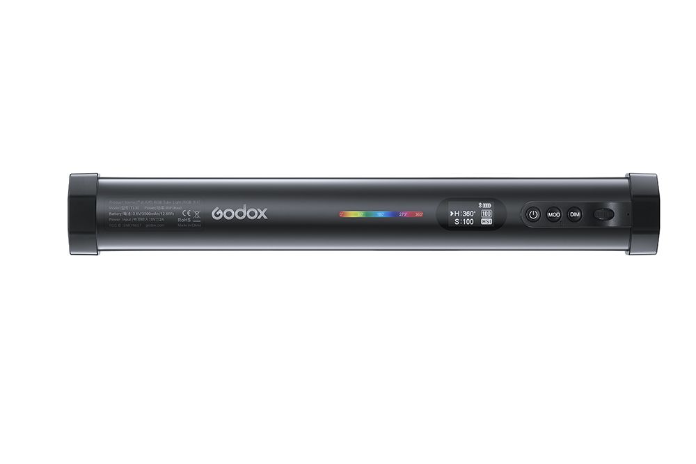 Godox TL30 LED Tube Light - 30W RGBWW Bi-Color Video Lighting for Photography, YouTube & TikTok Videos - Perfect for Studio, Vlogging & Live Streaming