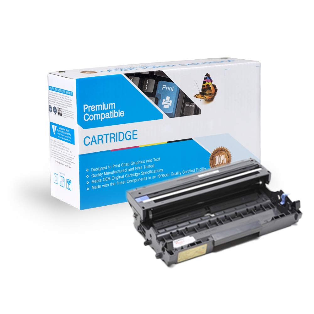 Brother DR600 Compatible Toner Drum Replacement - Black Laser Printer Cartridge for High-Quality Printing at Home or Office