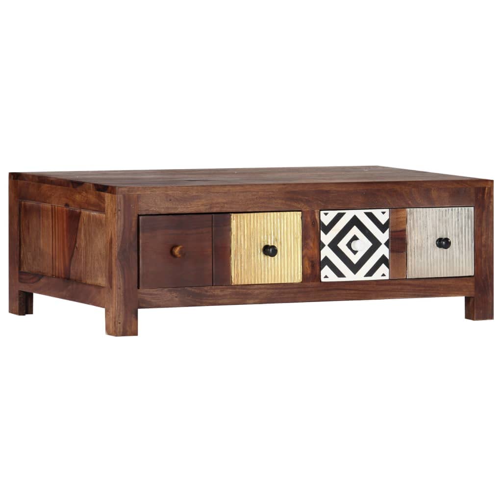 Modern Coffee Table with Storage - 35.4
