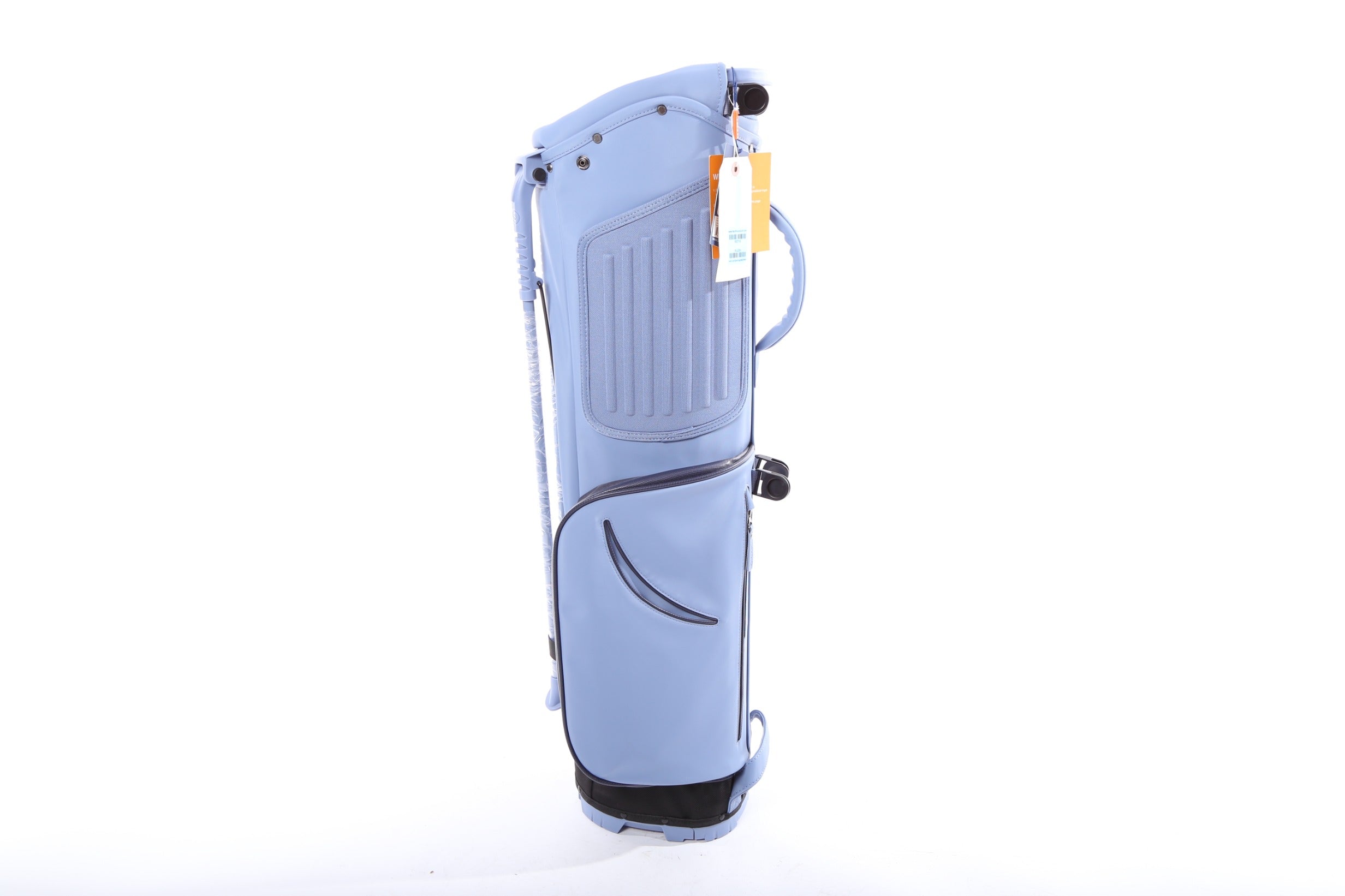 Stitch Stand Golf Bag with 4 Dividers & 2 Pockets - Includes Waterproof Rain Cover - Perfect for Golf Tournaments & Outdoor Sports