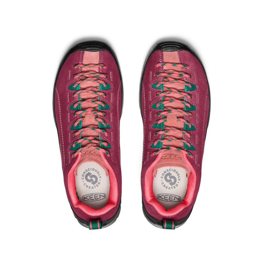 Women's Jasper Sneaker - Comfortable Casual Walking Shoes in Beaujolais/Dubarry Colors | Perfect for Work, Travel & Everyday Wear