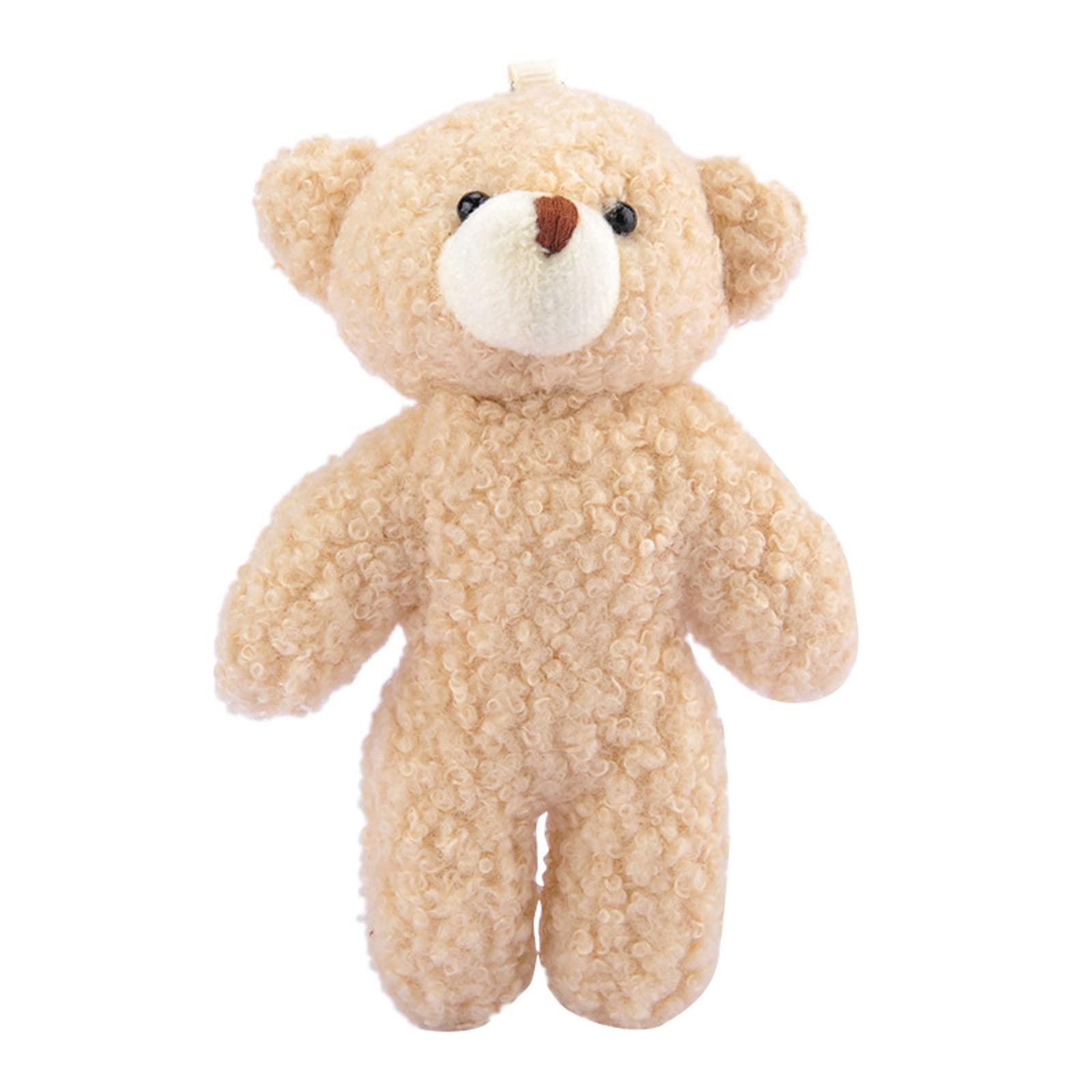 Cute Chubby Plush Toy Doll Keychain - Soft Stuffed Animal for Babies & Teens