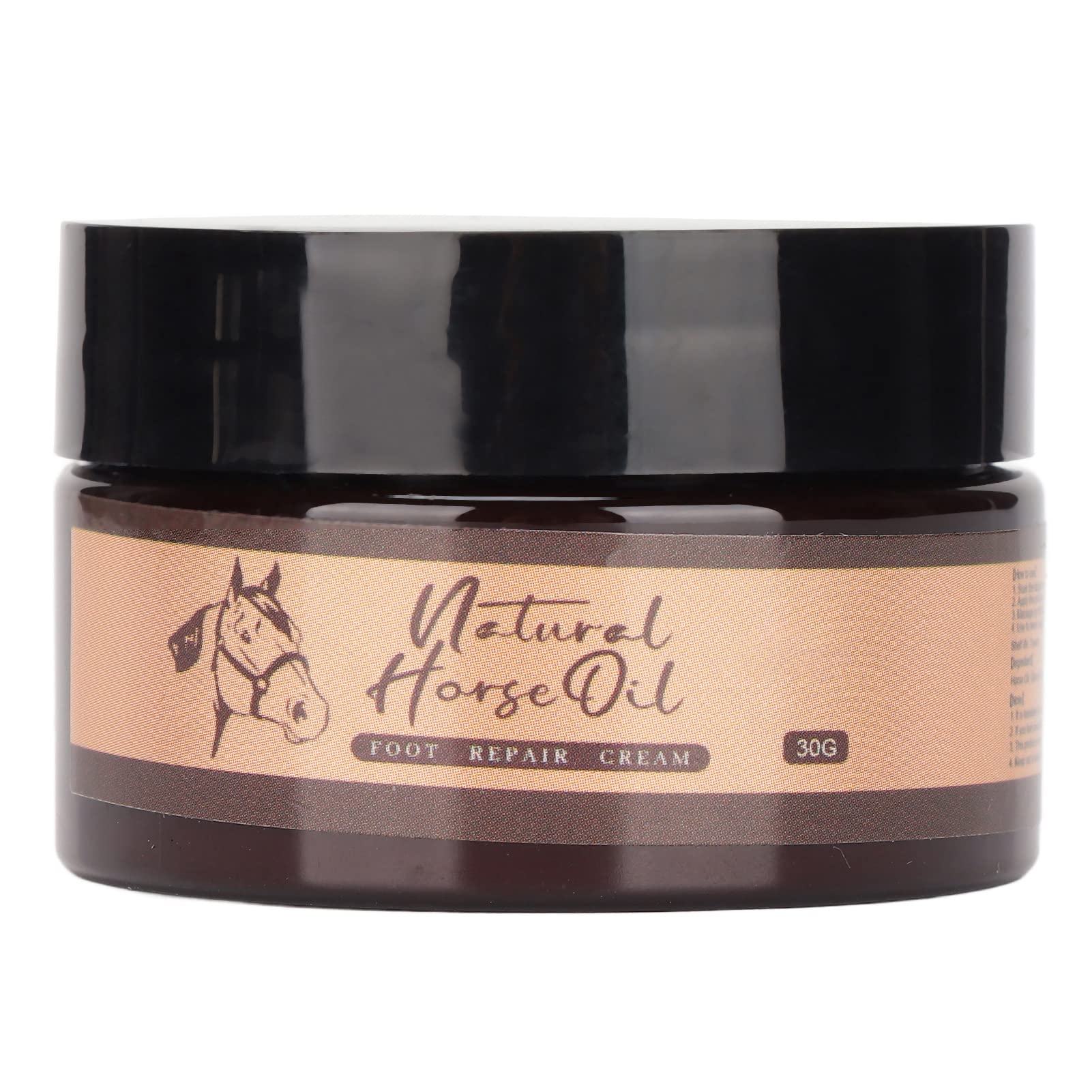 Best Foot Care Cream for Dry & Cracked Feet - Intensive Moisturizing Heel Balm to Prevent Rough Skin - 30g/1.1oz - Perfect for Cracked Heels & Calluses Relief at Home or Salon