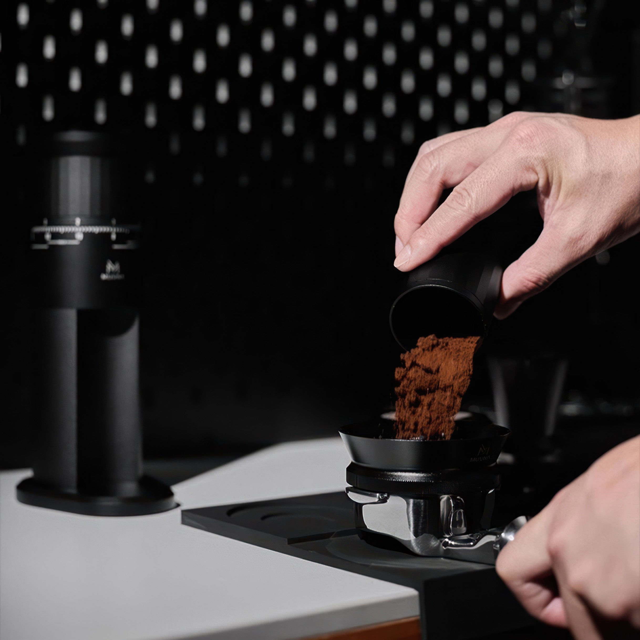 Premium Electric Coffee Grinder for Home Use - Adjustable Burr Mill with 18 Grind Settings for Espresso, Drip & French Press - Perfect for Fresh Ground Coffee & Gourmet Brewing at Home