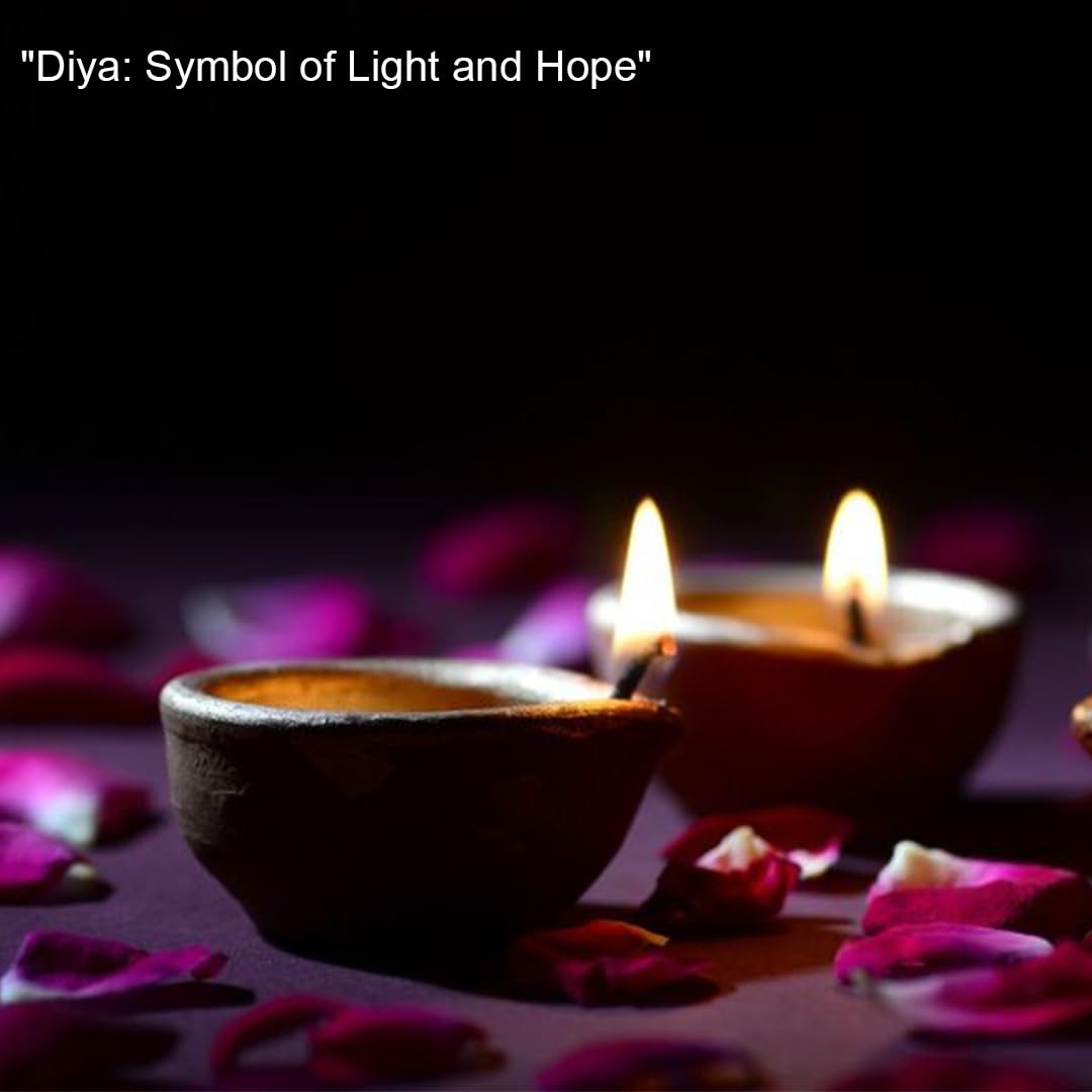 Hashcart 21 Pcs Diya Lamps Set - Handmade Terracotta Clay Diyas for Pooja, Diwali & Home Decoration - Traditional Indian Gift for Festivals & Spiritual Ceremonies