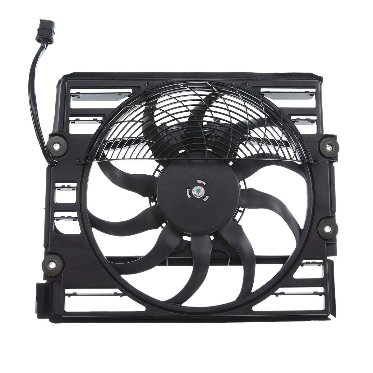 Premium BMW Engine Radiator Cooling Fan Assembly - Compatible with E38 Series 740i (1997-1998), 740iL & 750iL (1996-1998) - Replaces OEM Part# 64548380774, 64548369070 - Perfect for Engine Cooling System Repair & Maintenance