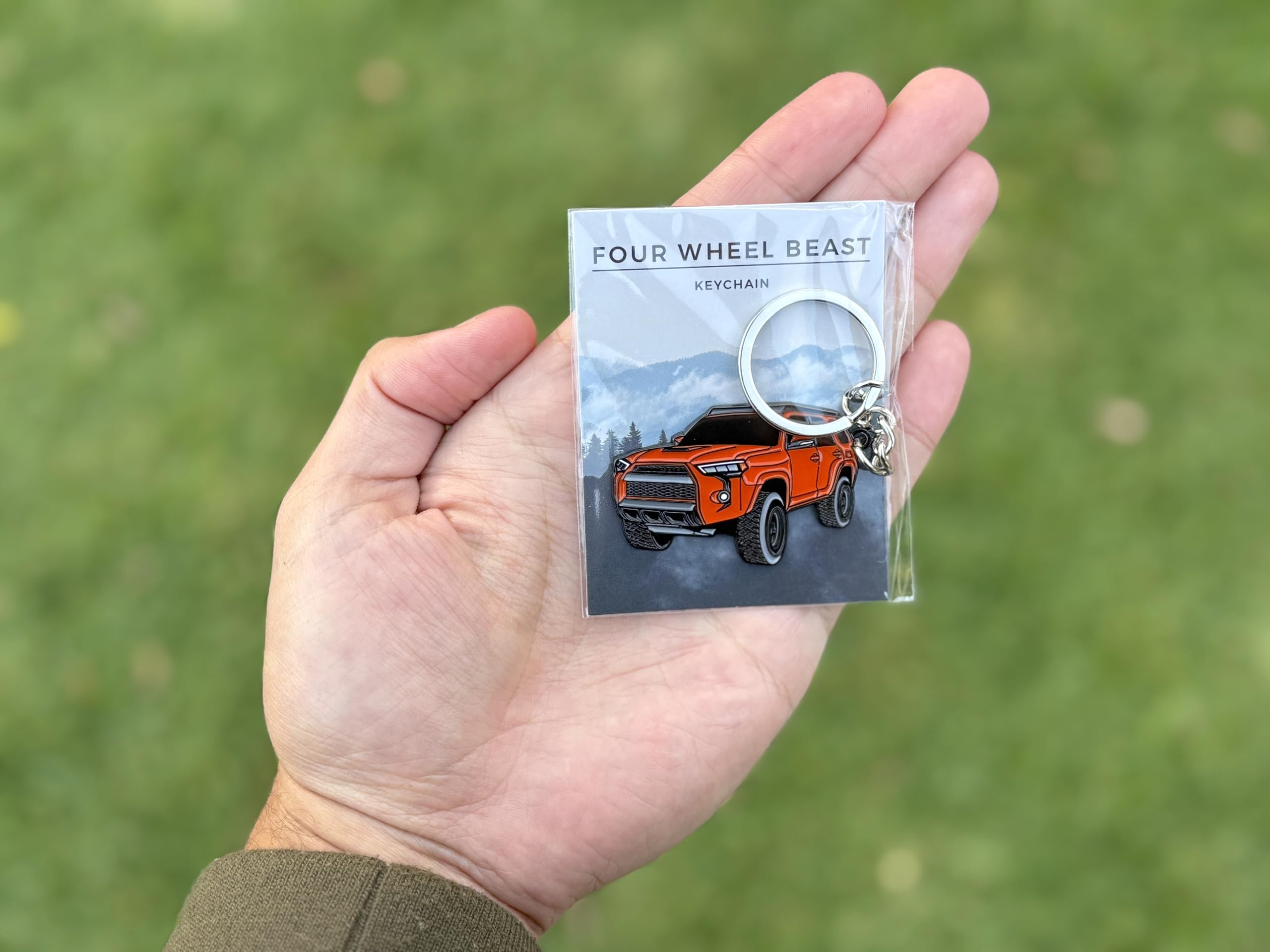 4Runner Keychain Cover for 3rd 4th 5th Gen - TRD Car Accessories for Daily Use