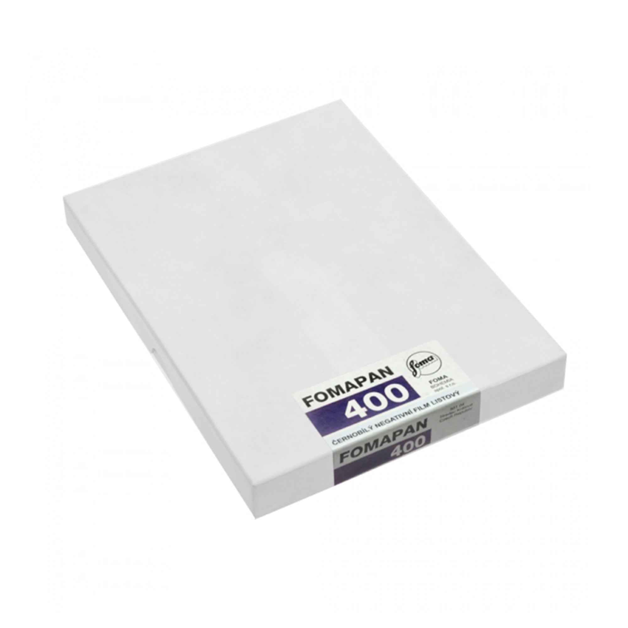 Fomapan 400 Action Black & White Negative Sheet Film, 5 x 7 Inches, 50 Sheets – High-Speed B&W Photography for Studio, Landscape, and Street Scenes