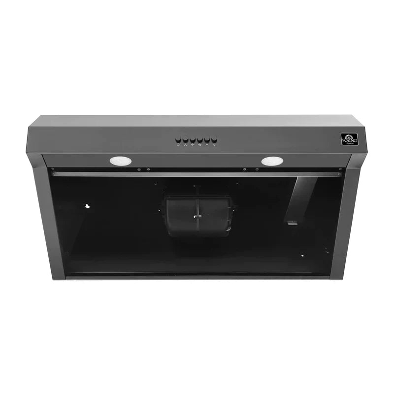 Forno Bari 30-Inch Under Cabinet Range Hood 400 CFM - FRHUC5255 | Powerful Ventilation for Kitchen, Stainless Steel Design, Easy Installation | Perfect for Home Cooking, Baking, and Grilling