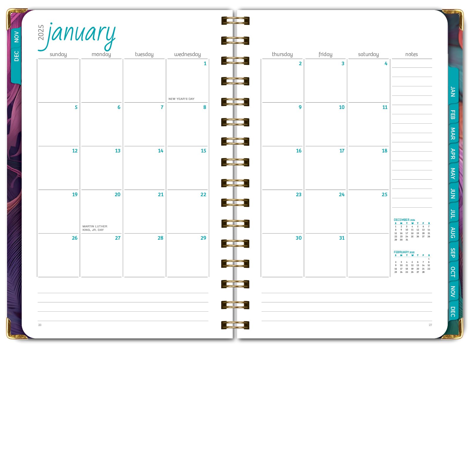 2025 Hardcover Planner 5.5