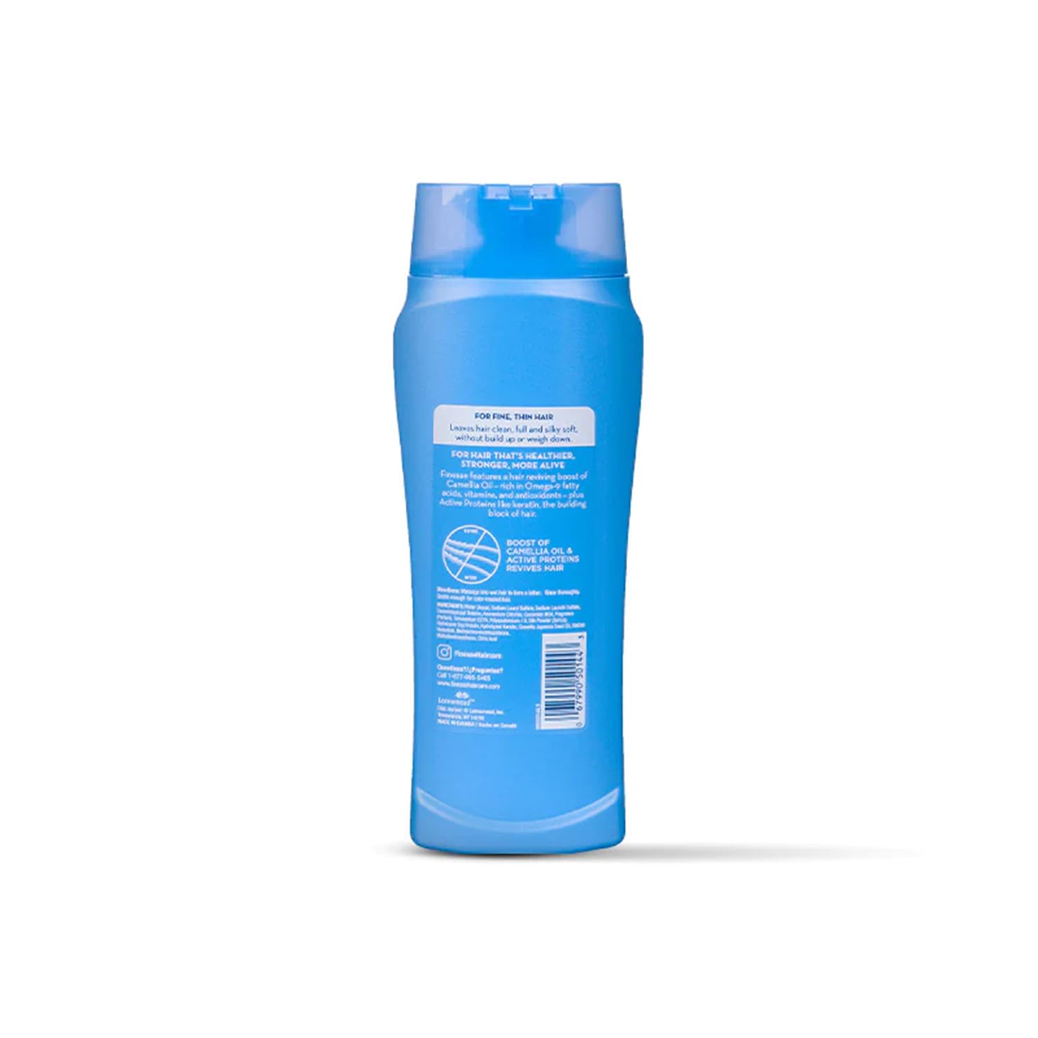 FINESSE Volumize + Strengthen Shampoo for Thicker, Fuller Hair - 13 Fl Oz Sulfate-Free Volumizing Shampoo for Fine & Thin Hair - Adds Body & Shine - Salon Quality Hair Care for Daily Use at Home