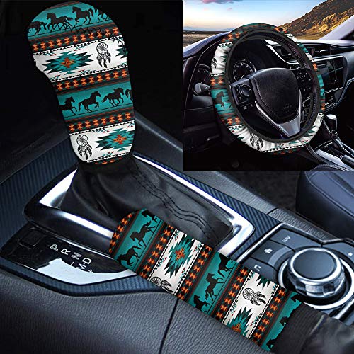 Navajo Aztec Horse-Green