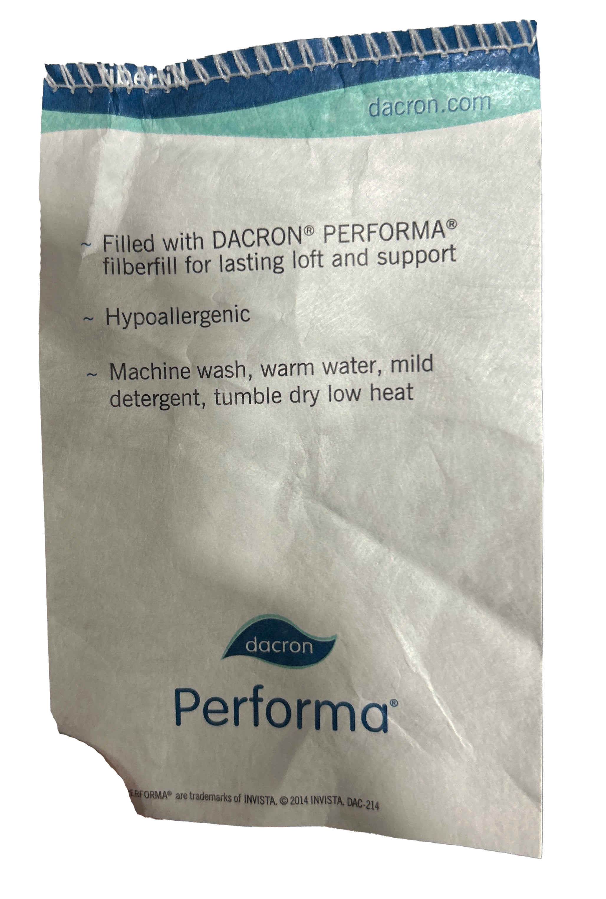 JS Fiber Hollofil II Pillow - Medium Firm Support for Neck & Back Pain Relief - Perfect for Side Sleepers & Office Chair Use