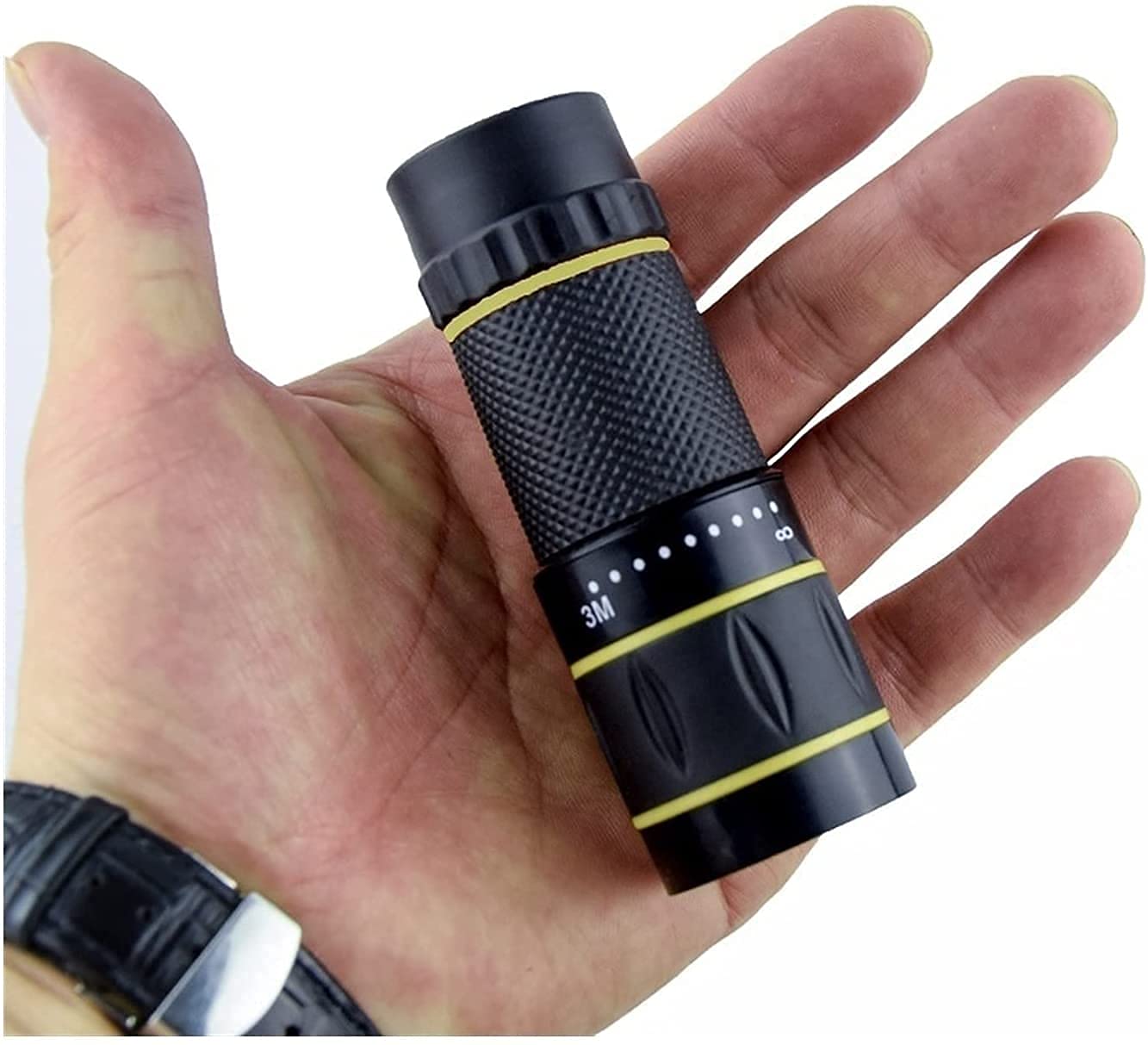 HJTLK Compact Pocket Telescope for Kids - Portable Travel Telescope for Bird Watching, Camping, Hiking & Outdoor Adventures - Ideal Gift for Young Explorers
