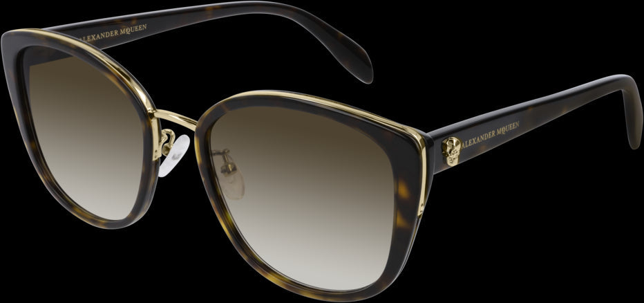 Alexander McQueen AM0186SK Sunglasses - Luxury Designer Shades for Men & Women | Perfect for Outdoor Activities, Travel & Fashion Statements