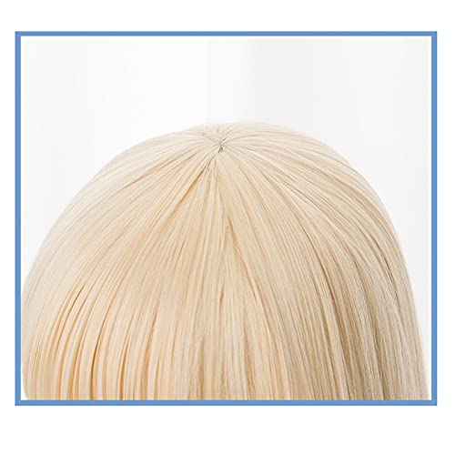 **Arknights Nightingale Cosplay Wig - Heat Resistant Synthetic Long Hair Wig with Wig Cap for Anime Conventions, Halloween & Role Play**