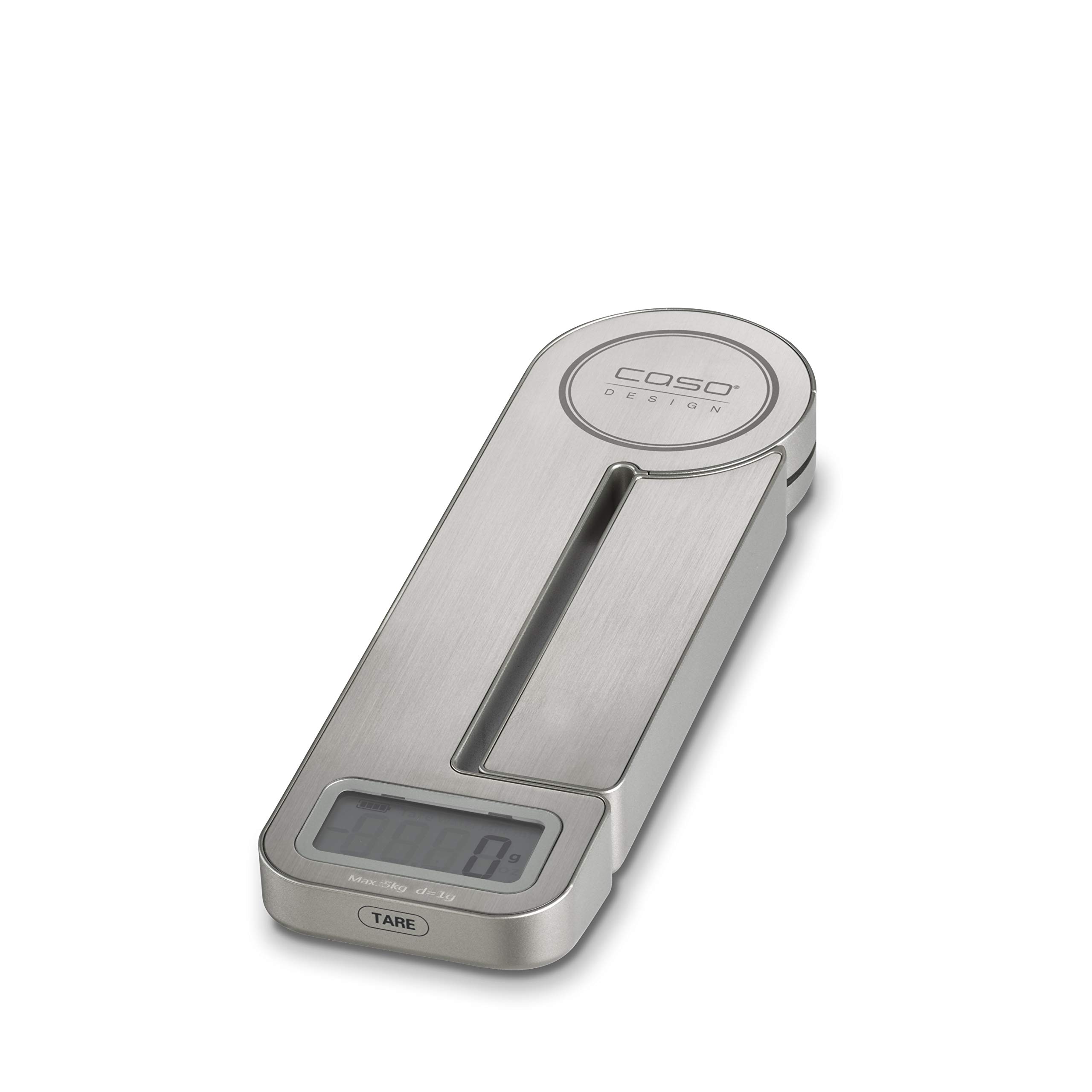 Eco-Friendly Kitchen Scale - No Batteries Needed, Kinetic Energy Powered, 5kg Capacity with 1g Precision, Ultra-Slim Stainless Steel Design for Baking, Cooking & Meal Prep