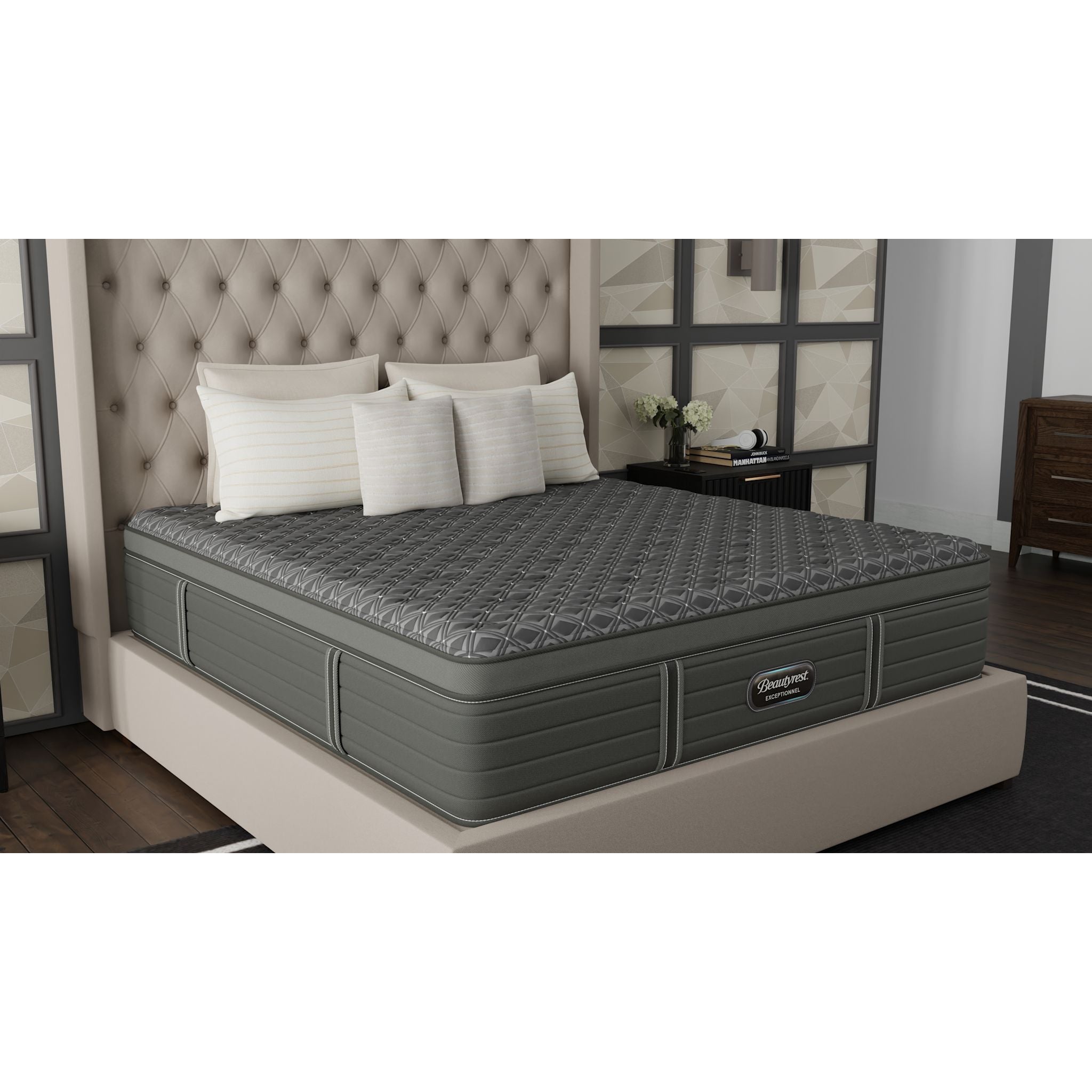 Beautyrest Exceptionnel Fanfare Eurotop 15.5