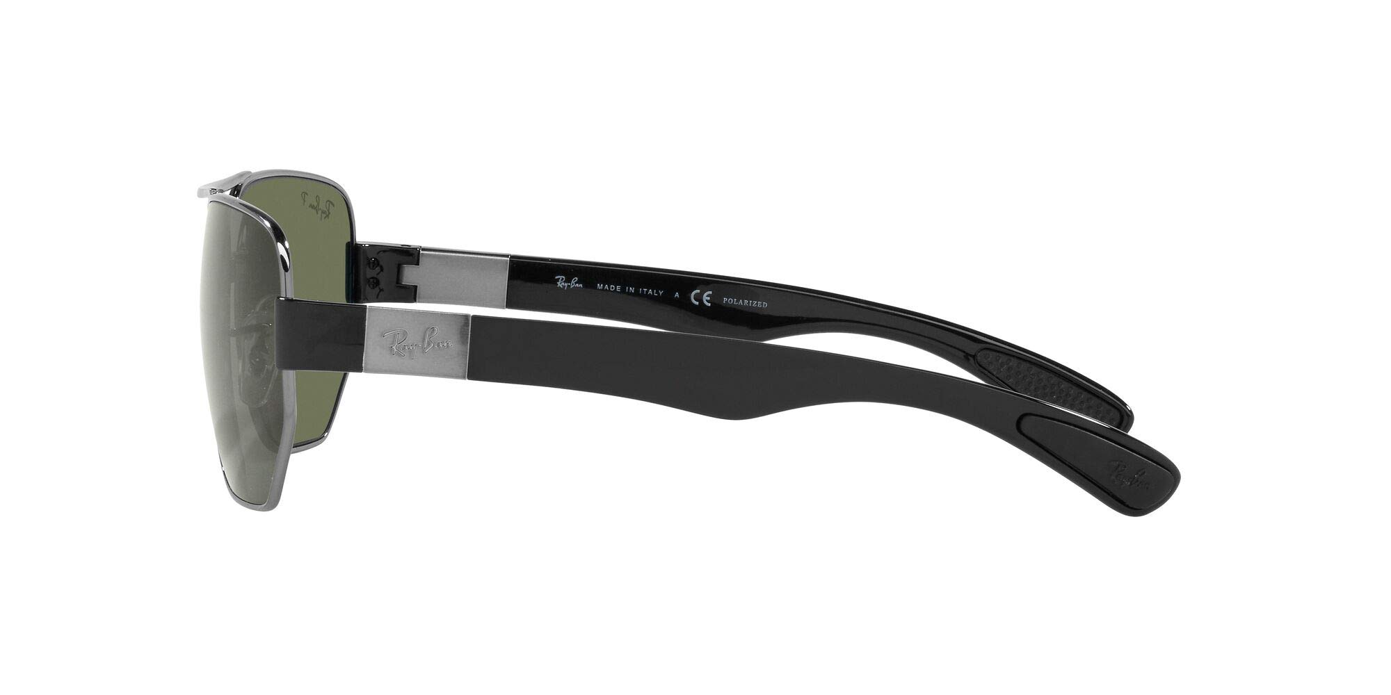 Ray-Ban RB3672 Rectangular Sunglasses for Men & Women - UV Protection, Polarized Lenses, Classic Aviator Style - Perfect for Driving, Beach, Outdoor Activities