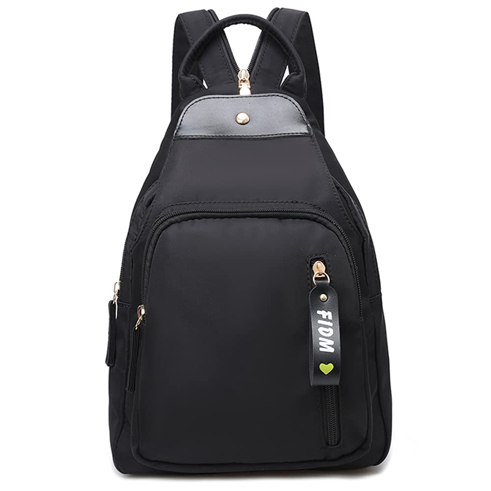 Zhongningyifeng Women's Small Nylon Backpack - Lightweight Mini Travel Backpack Purse & Shoulder Bag for Ladies | Perfect for Daily Commute, Weekend Getaways & College Campus Use