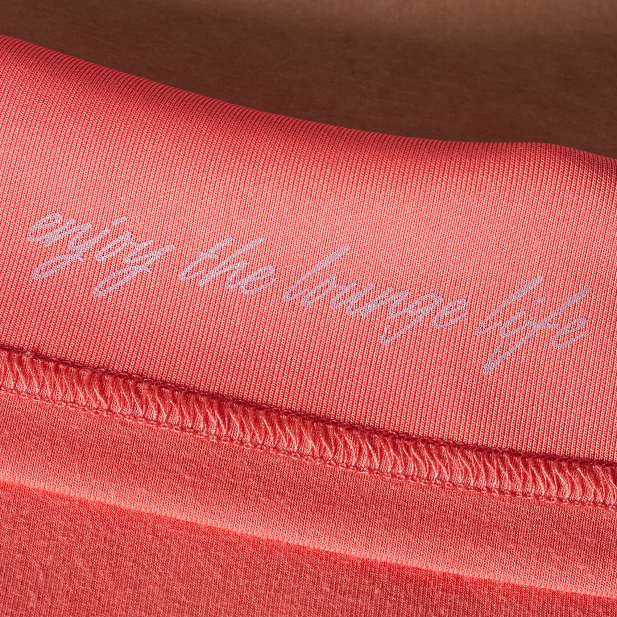 Lounge Lux Cropped Pullover Set in Hot Peach | Soft & Comfortable Women's Loungewear | Perfect for Yoga, Relaxing at Home & Casual Outings