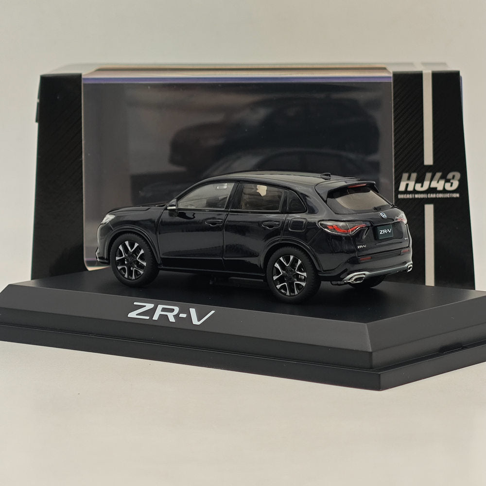 1/43 Scale Honda ZR-V e:HEV Midnight Blue Diecast Model Car - Hobby Japan HJ431005MBL Collectible for Display & Racing Simulation