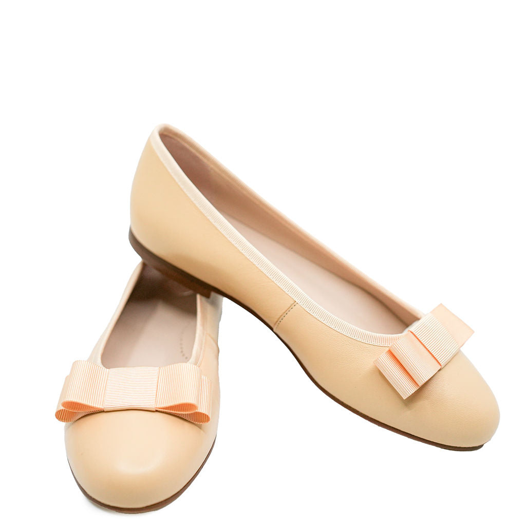 Beberlis Women's Comfortable Beach Bow Ballet Flats - Soft & Lightweight Sandals for Walking, Travel, and Summer Outfits