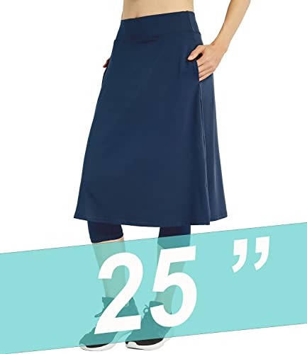 Longer Skirt-navy