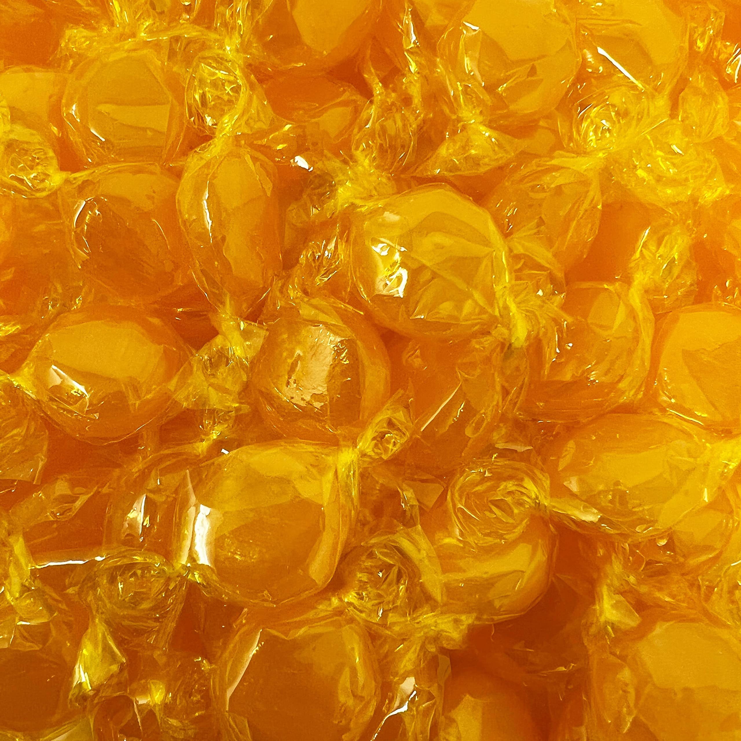 Butterscotch Hard Candy Disks - 10 lbs Bulk Pack - Classic Butter Scotch Flavored Vintage American Candy - Individually Wrapped Old School Sweets (160 oz) - Perfect for Parties, Gifts & Nostalgic Treats