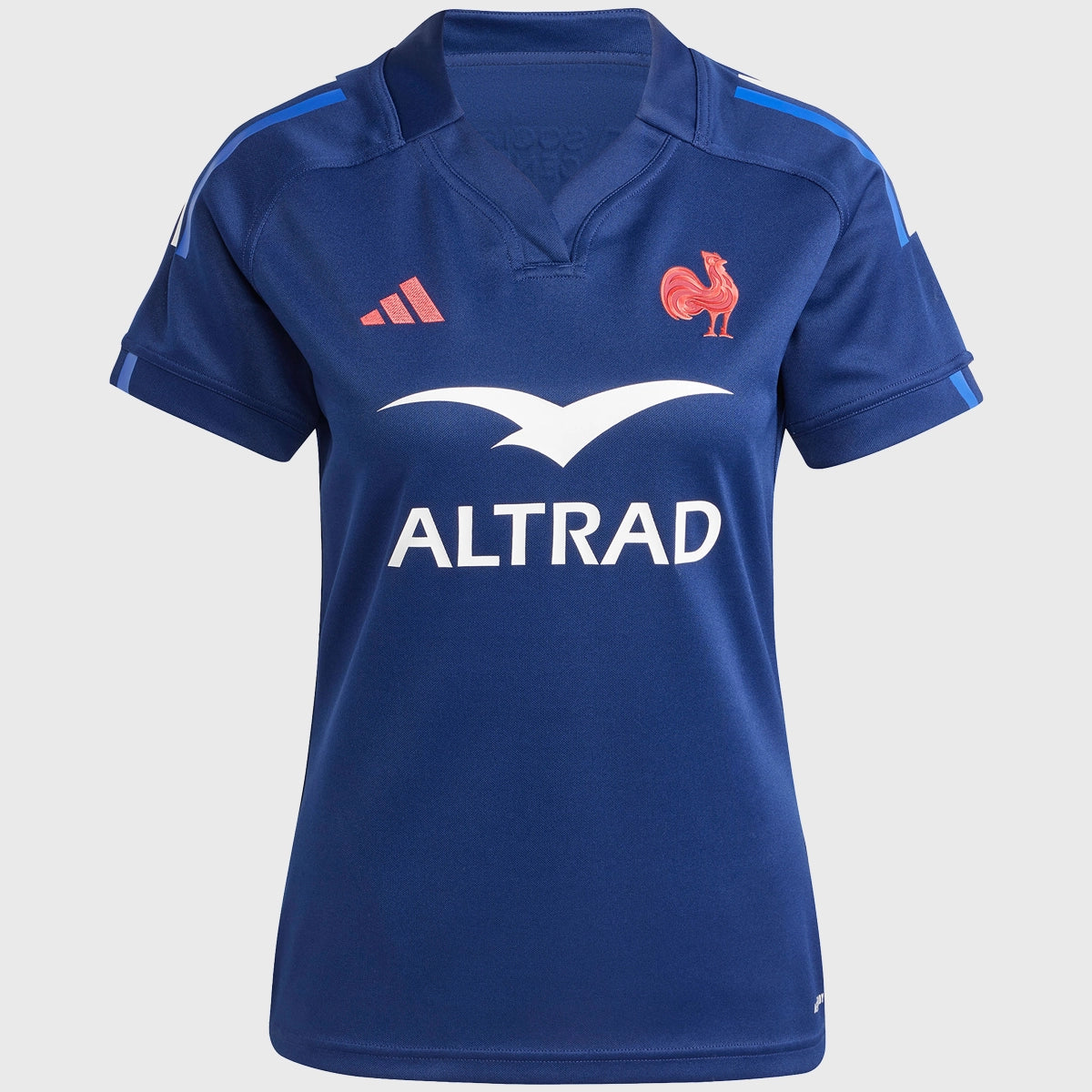 Adidas France Rugby Women's Home Replica Jersey 2024/25 - Official Team Soccer Shirt for Women's Rugby Fans & Players - Perfect for Match Days, Training & Sports Events