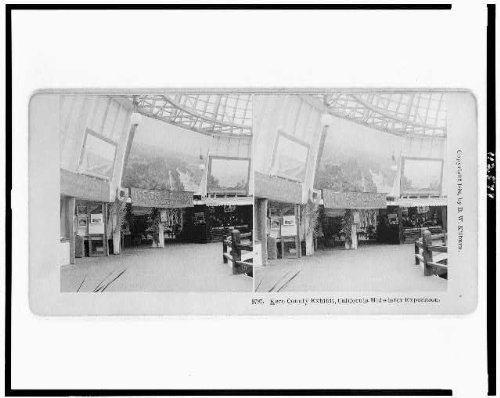 Vintage Reproduction Photo - Kern County Exhibit at California Midwinter Exposition in San Francisco | Historical Wall Art, Home Decor & Gift for History Lovers