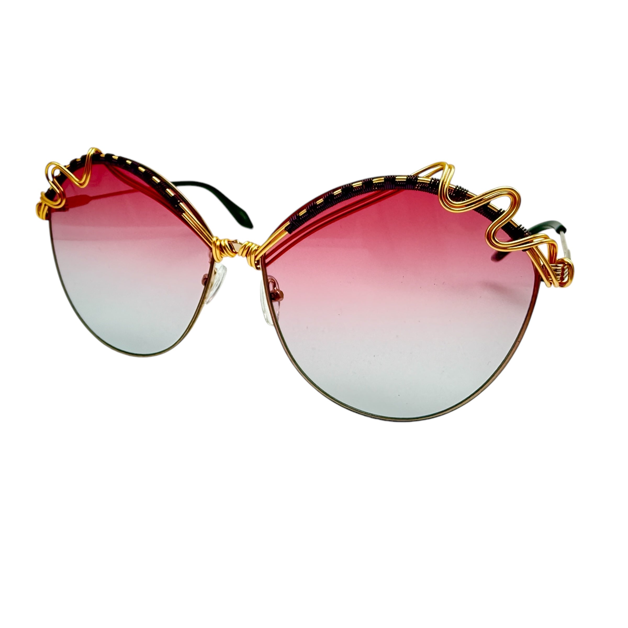 OPUS Oversized Round Sunglasses for Women - UV400 Protection, Polarized Lenses, Fashionable Retro Style - Perfect for Beach, Driving & Outdoor Activities
