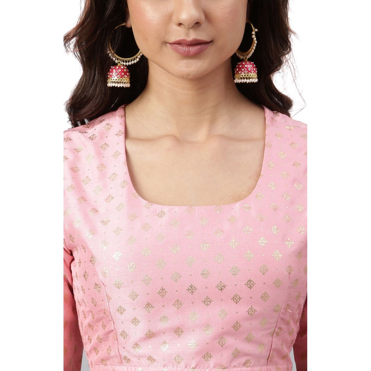 Elegant Baby Pink Lehenga Choli Set with Dupatta for Weddings, Parties & Special Occasions - Perfect for Bridal Shower, Sangeet & Festive Celebrations