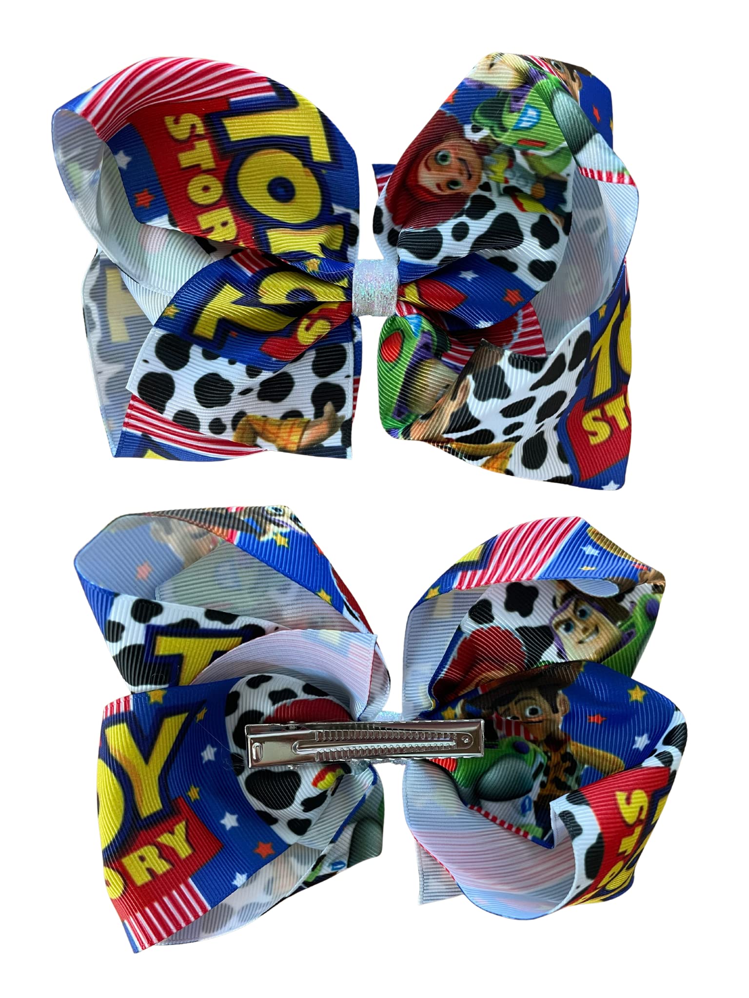 Disney Movie Inspired Hair Bows for Kids - Cute Princess Hair Accessories for Dress Up, Parties & Everyday Wear