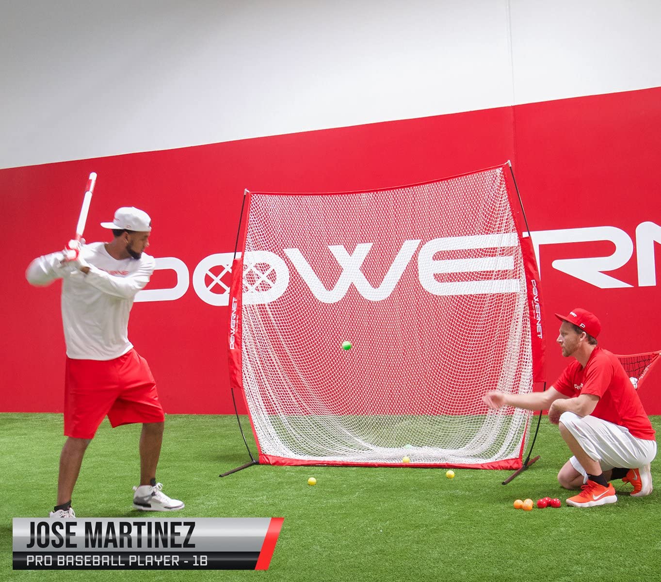 PowerNet Golf Practice Net 10x7ft & 7x7ft - Durable Golf Hitting Nets for Indoor/Outdoor Training, Backyard Driving Range, Chipping & Swing Practice