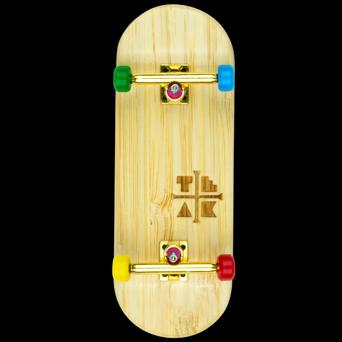 Teak Tuning Prolific Gen2 Fingerboard Complete - Professional Skateboard Training Tool for Finger Tricks & Practice - Perfect for Home, Office & Travel Use