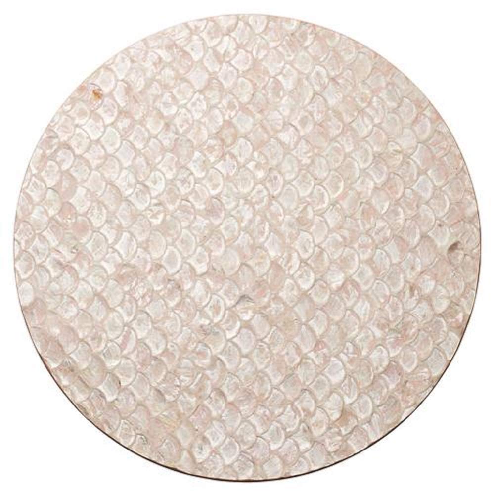 Kim Seybert Camellia Blush Placemats Set of 4 - Elegant Table Setting for Dinner Parties, Bridal Showers & Home Decor