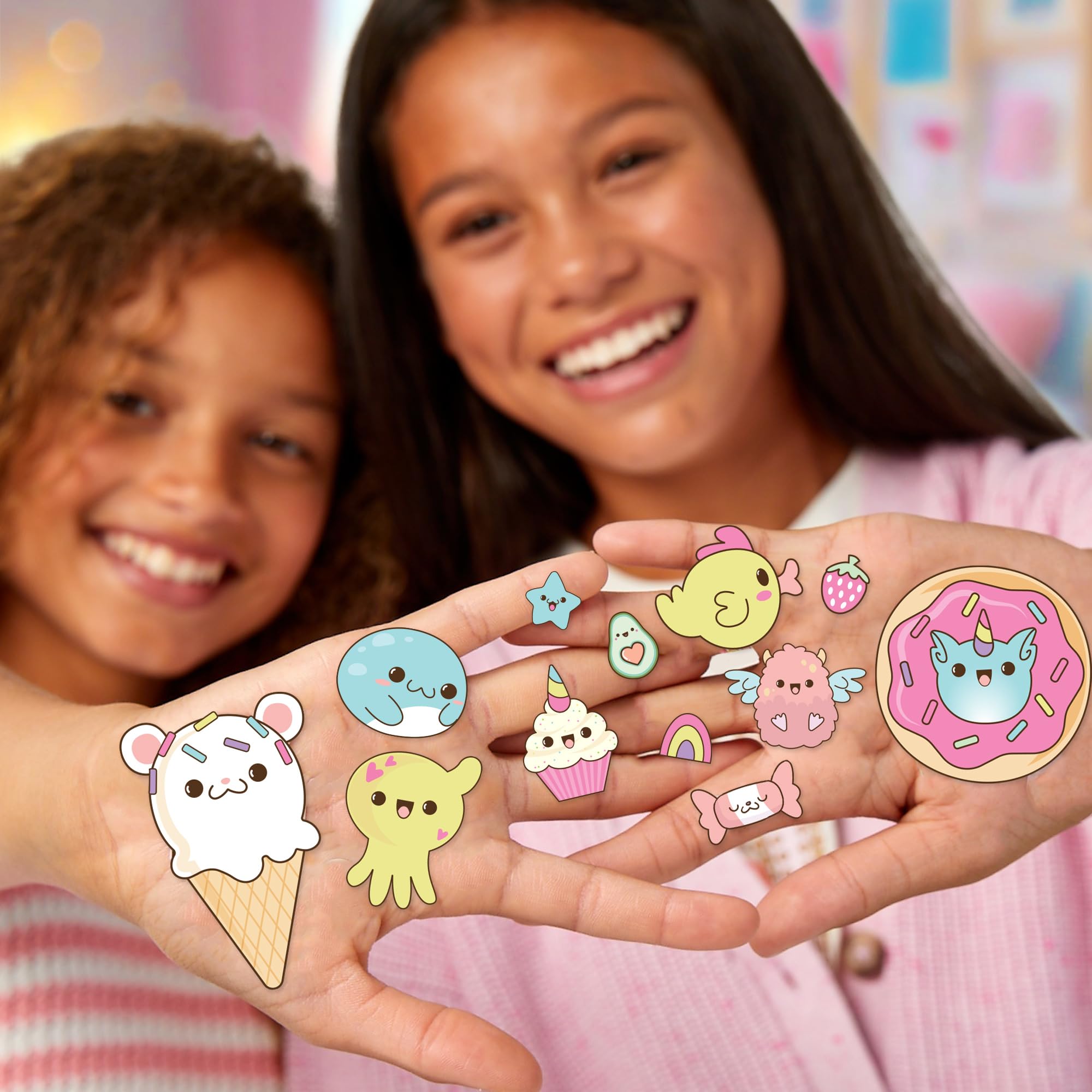 Just My Style 1500+ Cute Kawaii Stickers Set - 43-Page Sticker Book for Scrapbooking, Journaling, Planners & DIY Crafts - Includes Letter Stickers, Happy Planner Stickers, Laptop & Water Bottle Decals - Perfect for Kids, Teens & Adults - Great for School, Office, Home Decor & Gift Giving