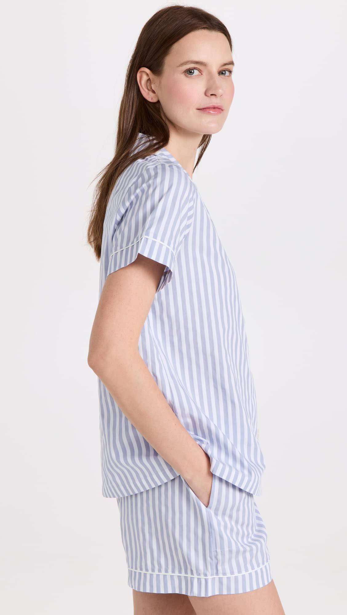 BedHead Pajamas Women's Classic Stripe Pajama Set - Soft Cotton Sleepwear for Women, Comfy Lounge Pajamas with Pockets - Perfect for Sleepovers, Relaxing at Home & Gift Giving