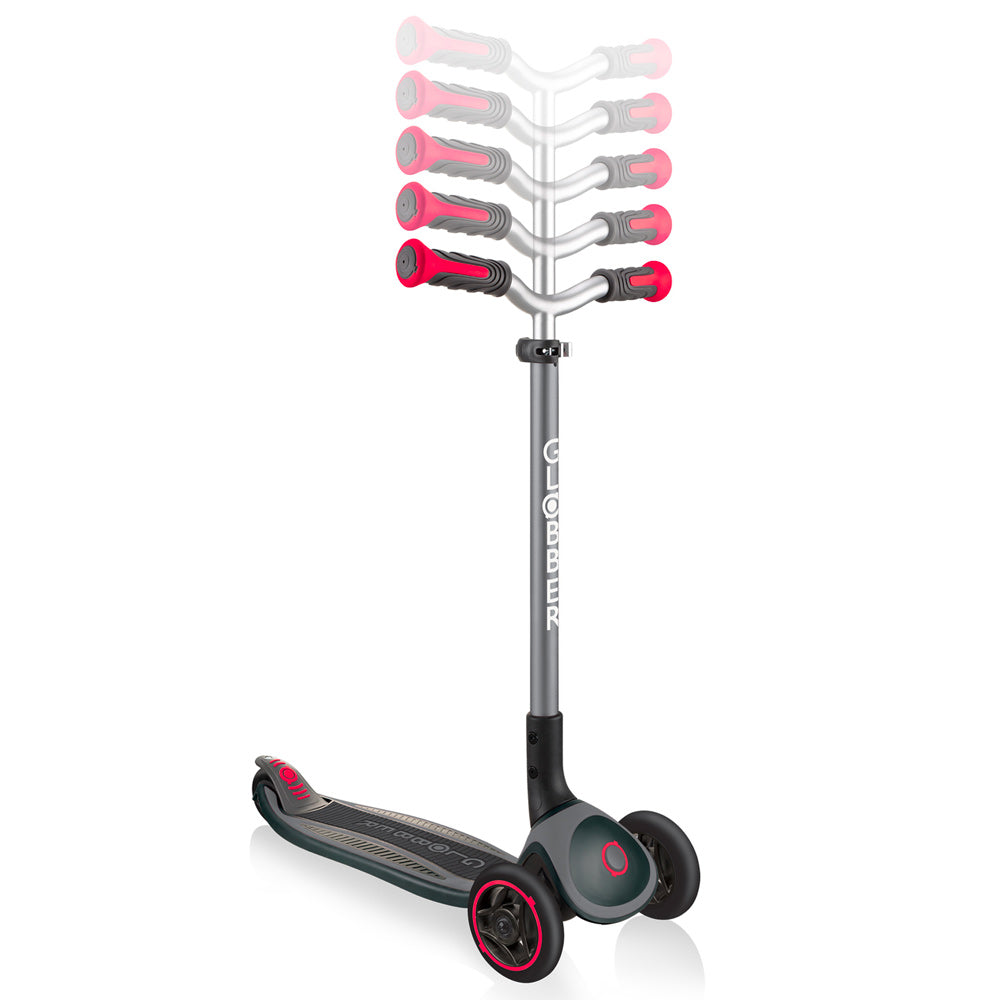 Globber Master Scooter - Premium 3-Wheel Kick Scooter for Kids & Adults - Lightweight, Durable & Adjustable Height - Perfect for Commuting, Outdoor Fun & Neighborhood Rides