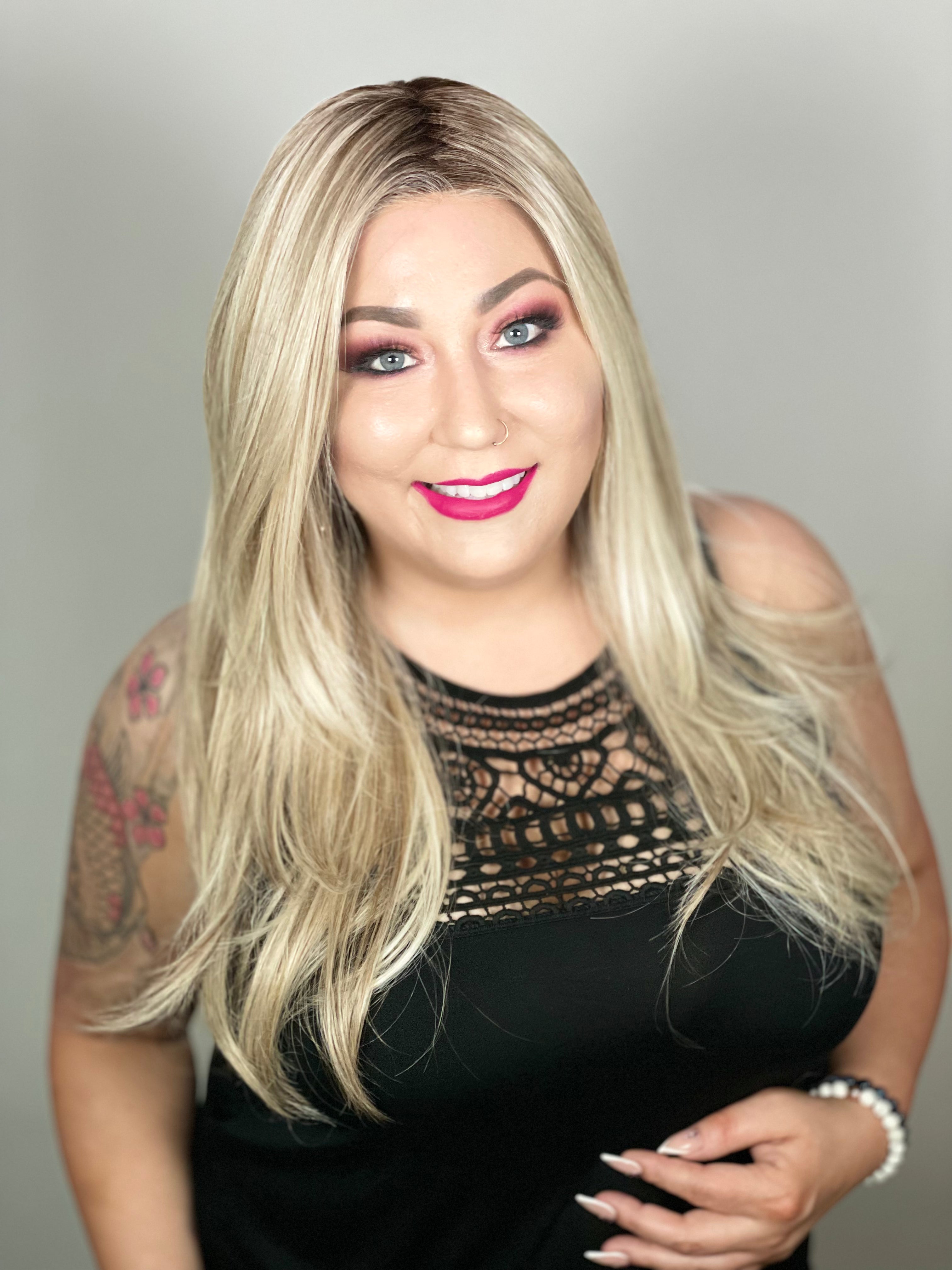 ACE OF SPADES Sandy Blonde Hair Extensions - Clip-in Human Hair Extensions for Women (18 Inch) - Perfect for Parties, Weddings & Everyday Styling