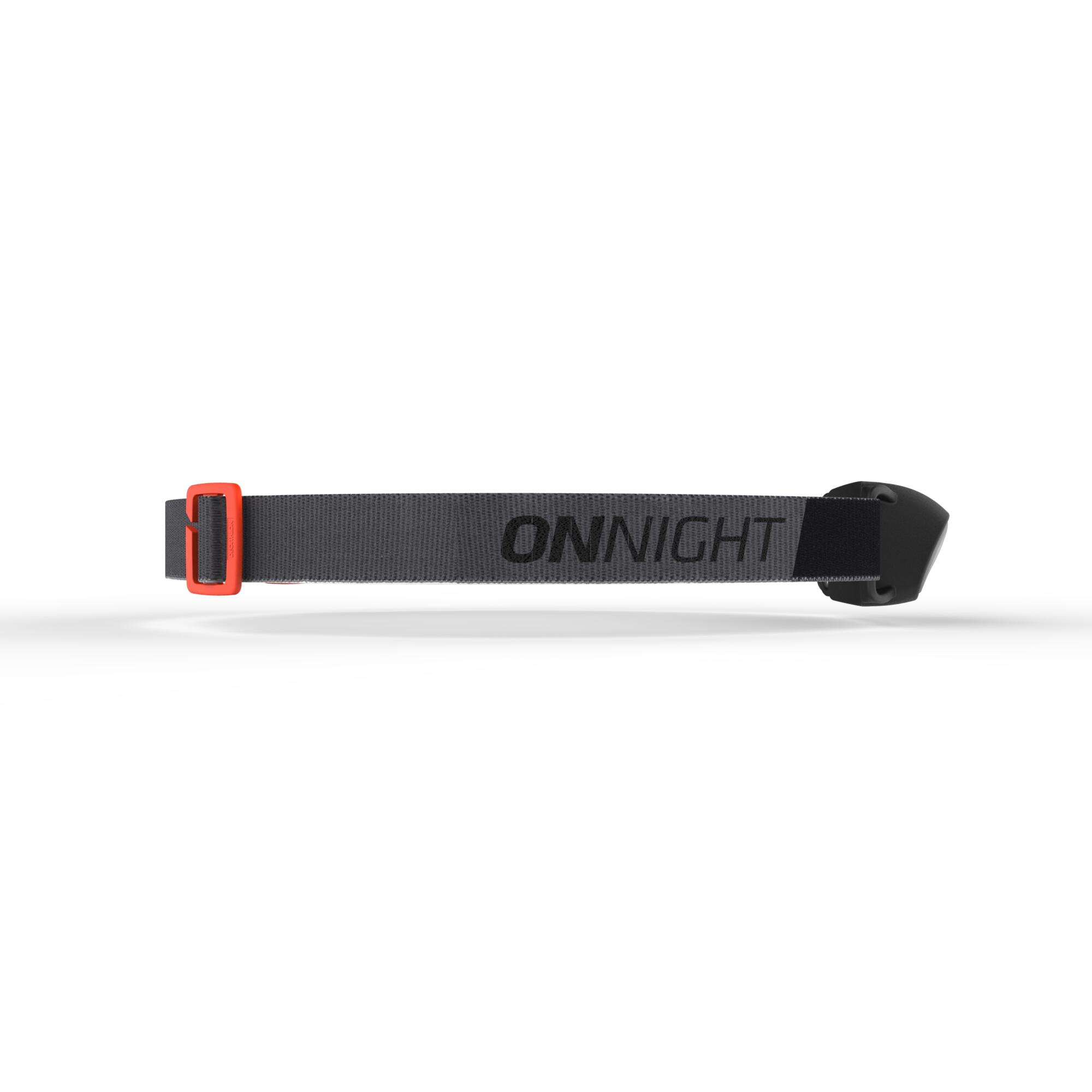 Forclaz ONNIGHT 100 Battery Powered 80 Lumens Hiking Headlamp - Hands-Free Light for Camping, Running & Outdoor Adventures