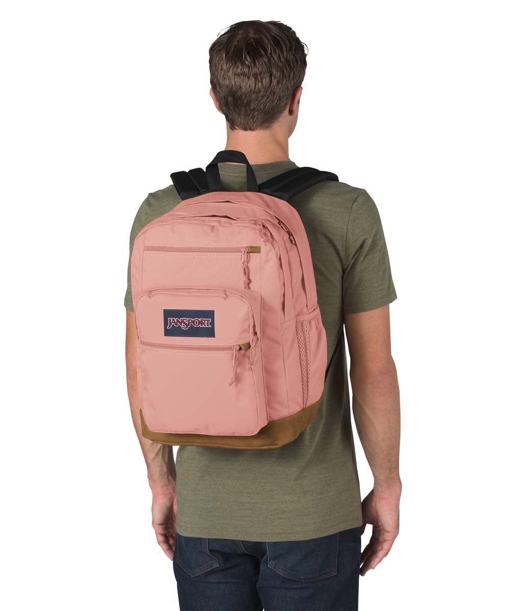 JanSport Cool Student Backpack - Lightweight Laptop Backpack for School & College, Misty Rose | Durable Bookbag for Teens & Adults, Perfect for Travel, Work & Everyday Use