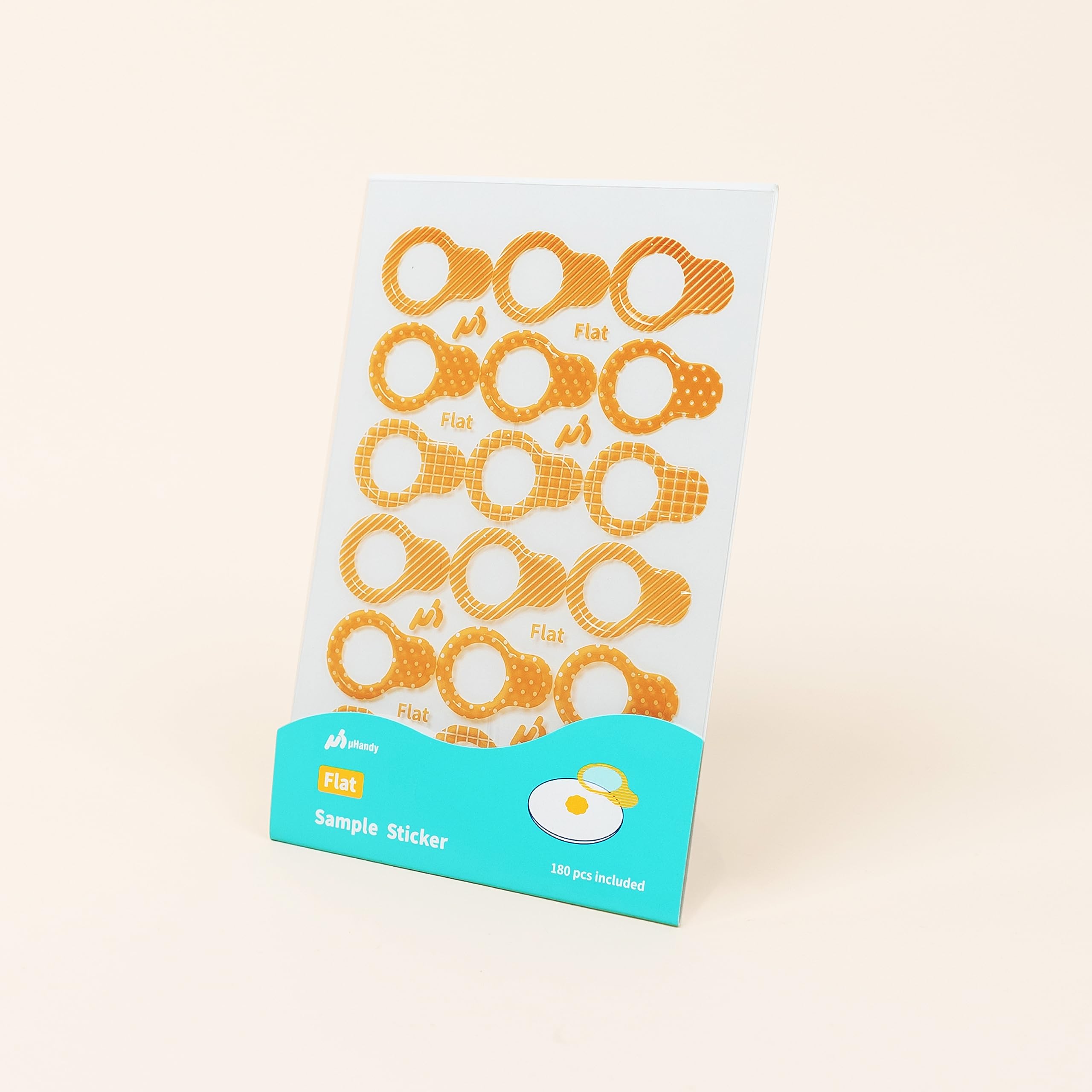 uHandy Sample Stickers Series - Premium Flat Microscope Slides for Science Education | Perfect for Classroom Labs, Homeschooling & STEM Learning Activities