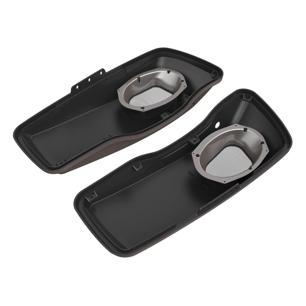 Premium 6X9 Saddlebag Speaker Lids for 2014-2023 Harley Davidson Touring Models - Color Matched Replacement Covers - Perfect for Upgrading Audio & Customizing Your Ride