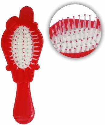 KAVIN Cute Cartoon Hair Brush - Paddle Brush with Soft Cushion & Antistatic Bristles for Kids (Boys & Girls) - Random Colors - Model 3 | Gentle Detangling for Daily Hair Care & Styling