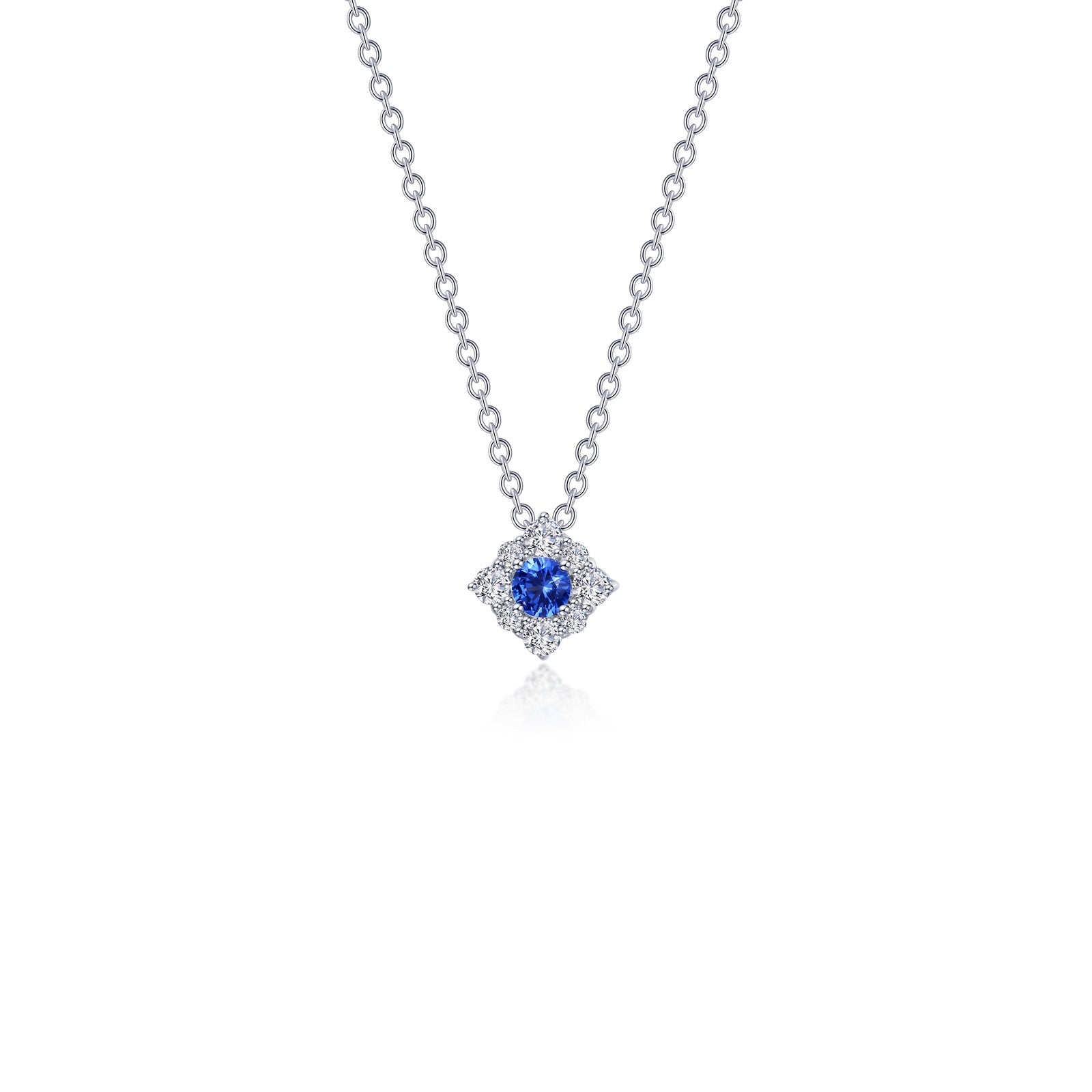 0.43 CTW Diamond Halo Pendant Necklace for Women - Elegant Gift for Anniversary, Valentine's Day & Special Occasions