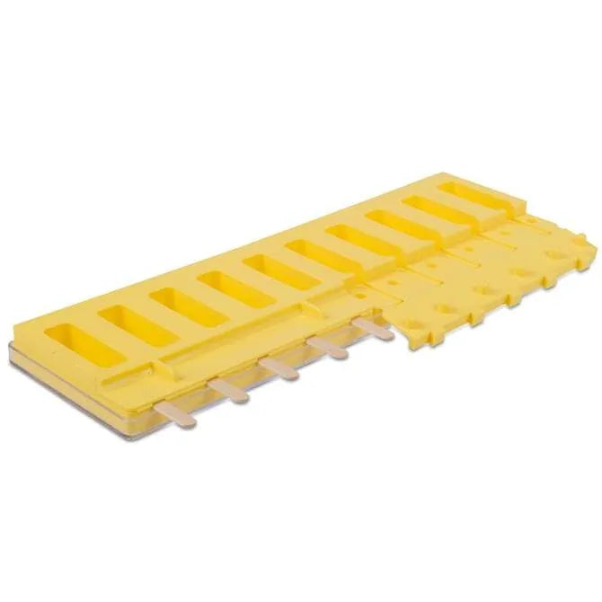 Pavogel Linear Pop Mold - 10 Different Shapes, 50 Sticks - Perfect for Cake Decorating, Candy Making, and DIY Desserts