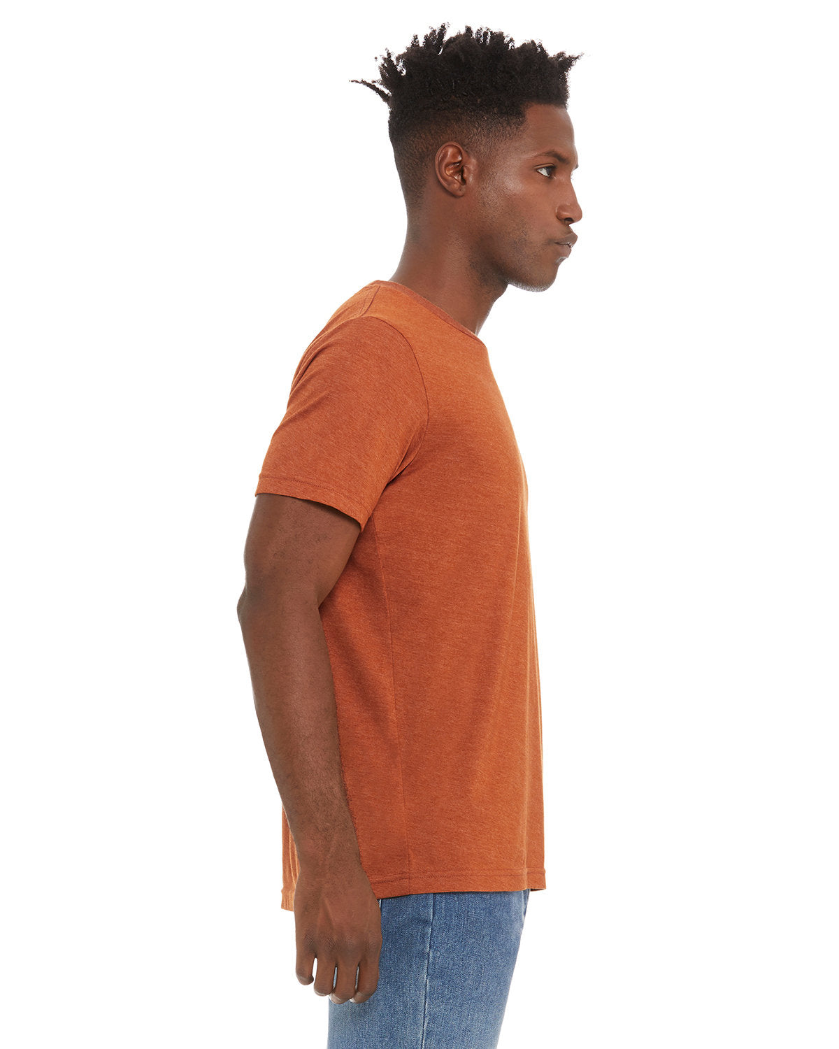 Bella + Canvas 3001CVC Unisex Heather CVC Crew Neck T-Shirt - Soft Cotton Blend Tee for Men & Women - Perfect for Casual Wear, Screen Printing & Everyday Outfits